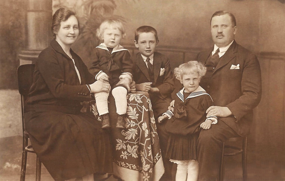 Die Familie des Gastwirts Johann Neubauer