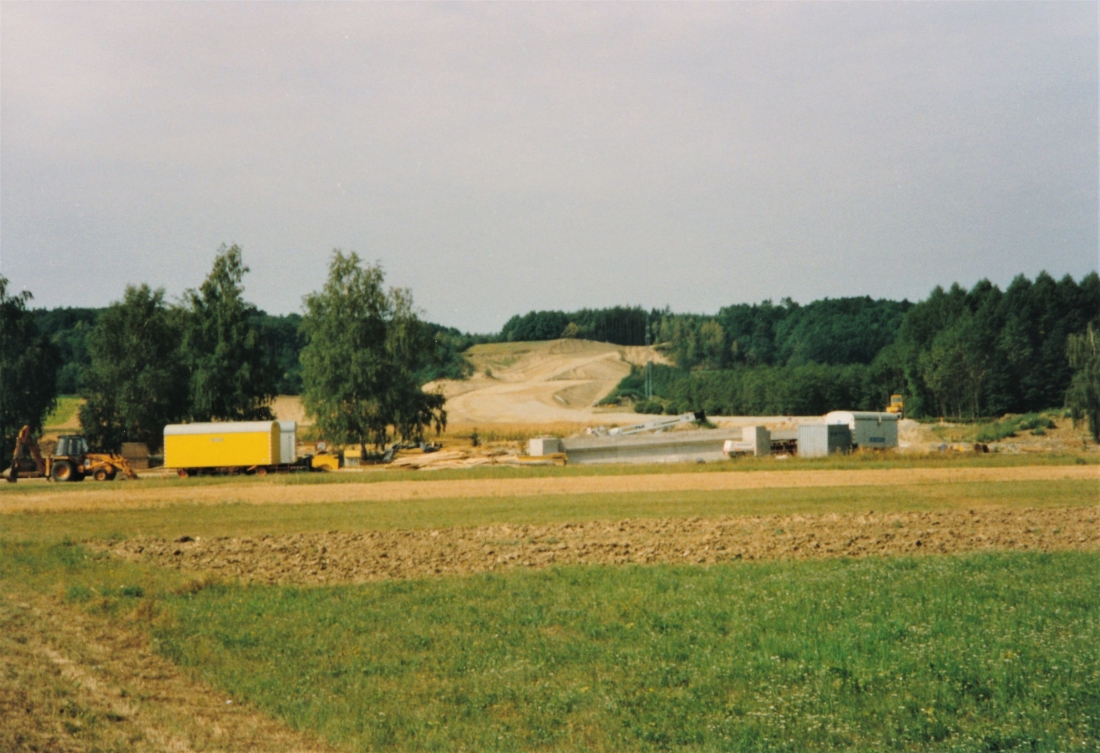 Bau der Bundesstraße 63a - Umfahrung Oberwart Richtung Obertrum