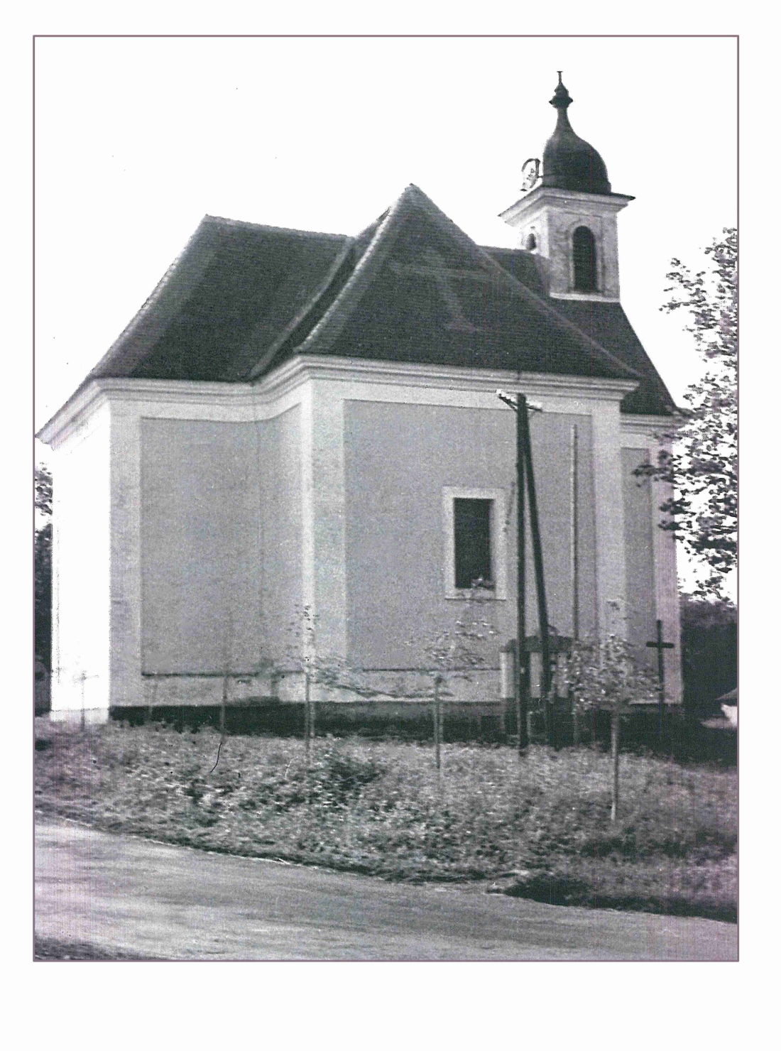 St. Martin: NW Ansicht der röm. kath. Kirche
