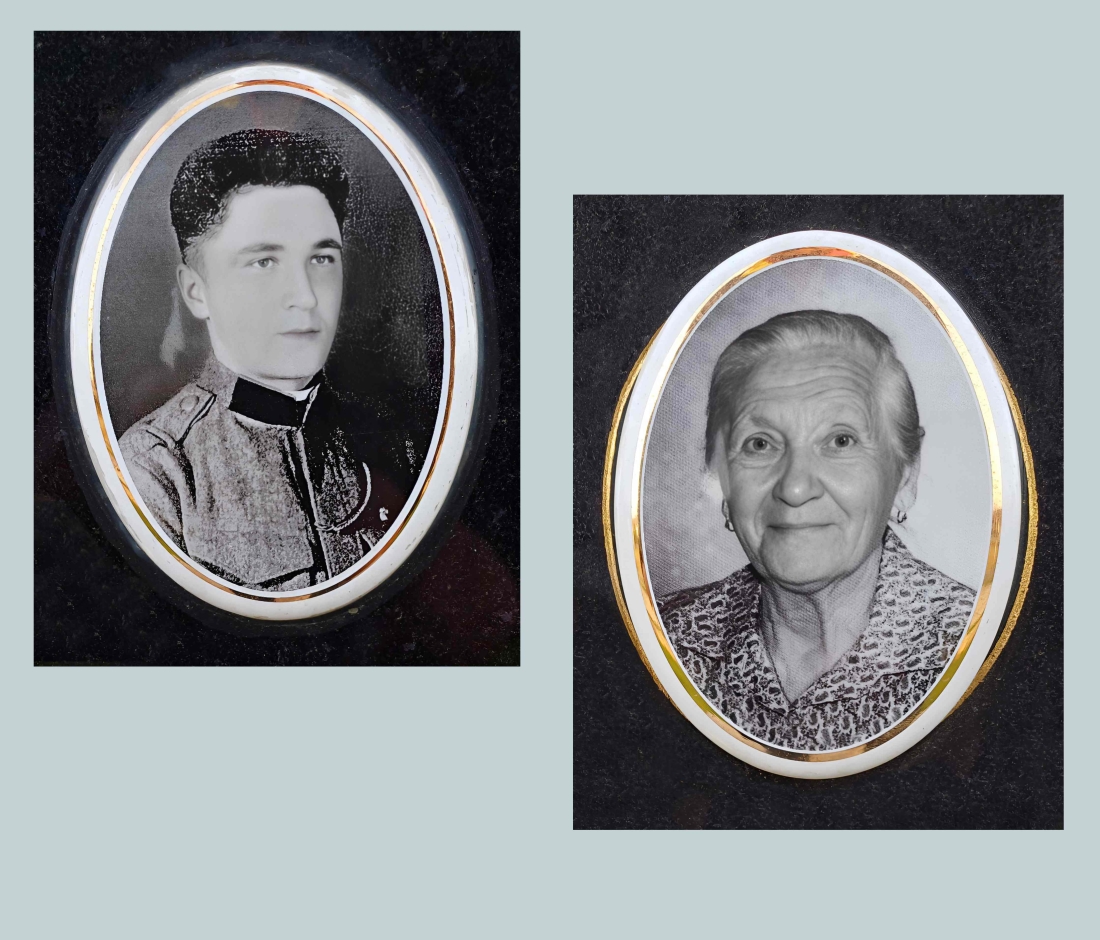 Das Ehepaar Janos (*1915/+1962) und Juliana Szabo (geb. Hegedüs, *1921/+2022) - Pinkagasse 24 / Portraits