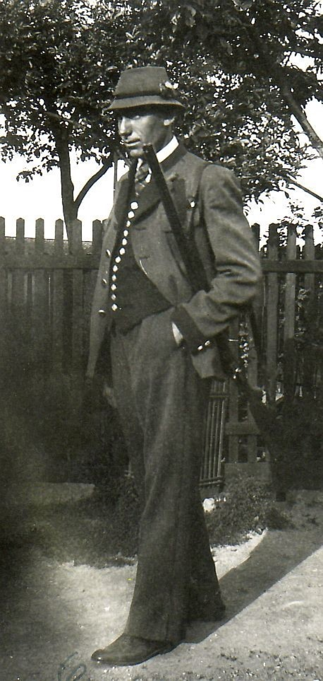 Julius Kiss (*1909 / +2001) - als Jäger mit nobler Jagdausrüstung