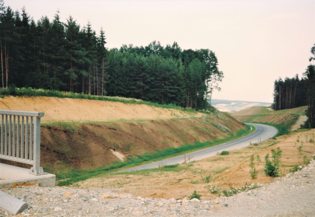 Bau der Bundesstraße 63a - Umfahrung Oberwart Richtung Untertrum