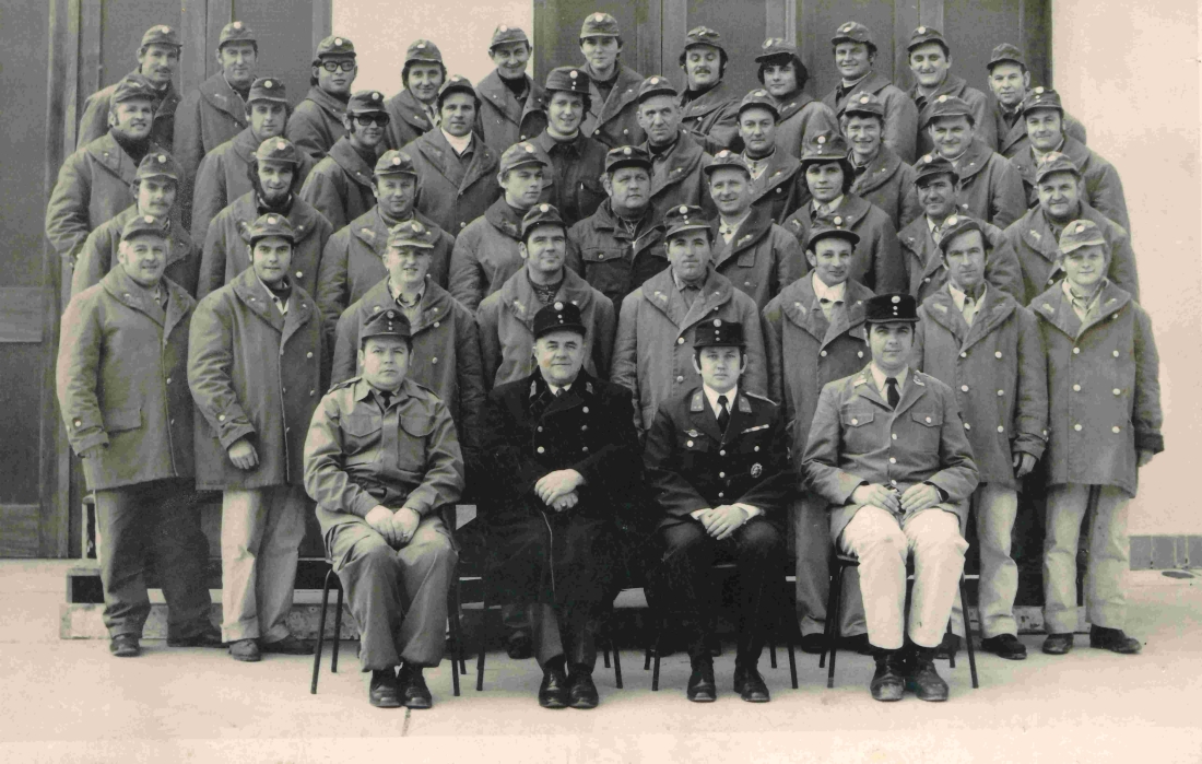 Mitglieder der Oberwarter Feuerwehr zur Ausbildung in der Landesfeuerwehrschule in Eisenstadt (Widder/Horvath/Krutzler/Pal/Pongracz)