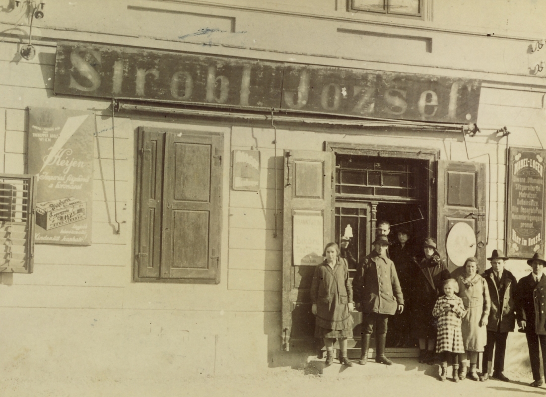 Geschäft des Joszef Strobl (Wienerstraße 2)