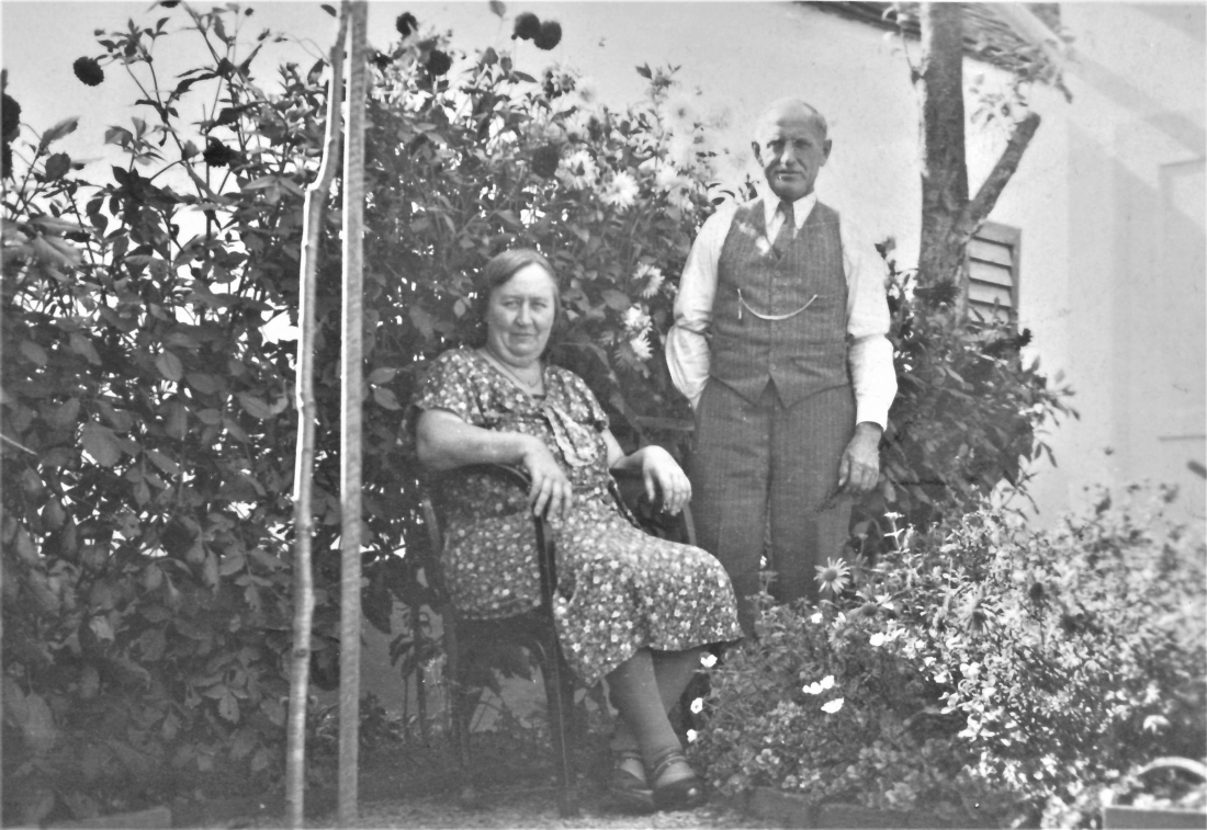 Ehepaar Ida (geb. Koller) *1887/ +1963 und Stefan Schermann sen. *1880/ +1965