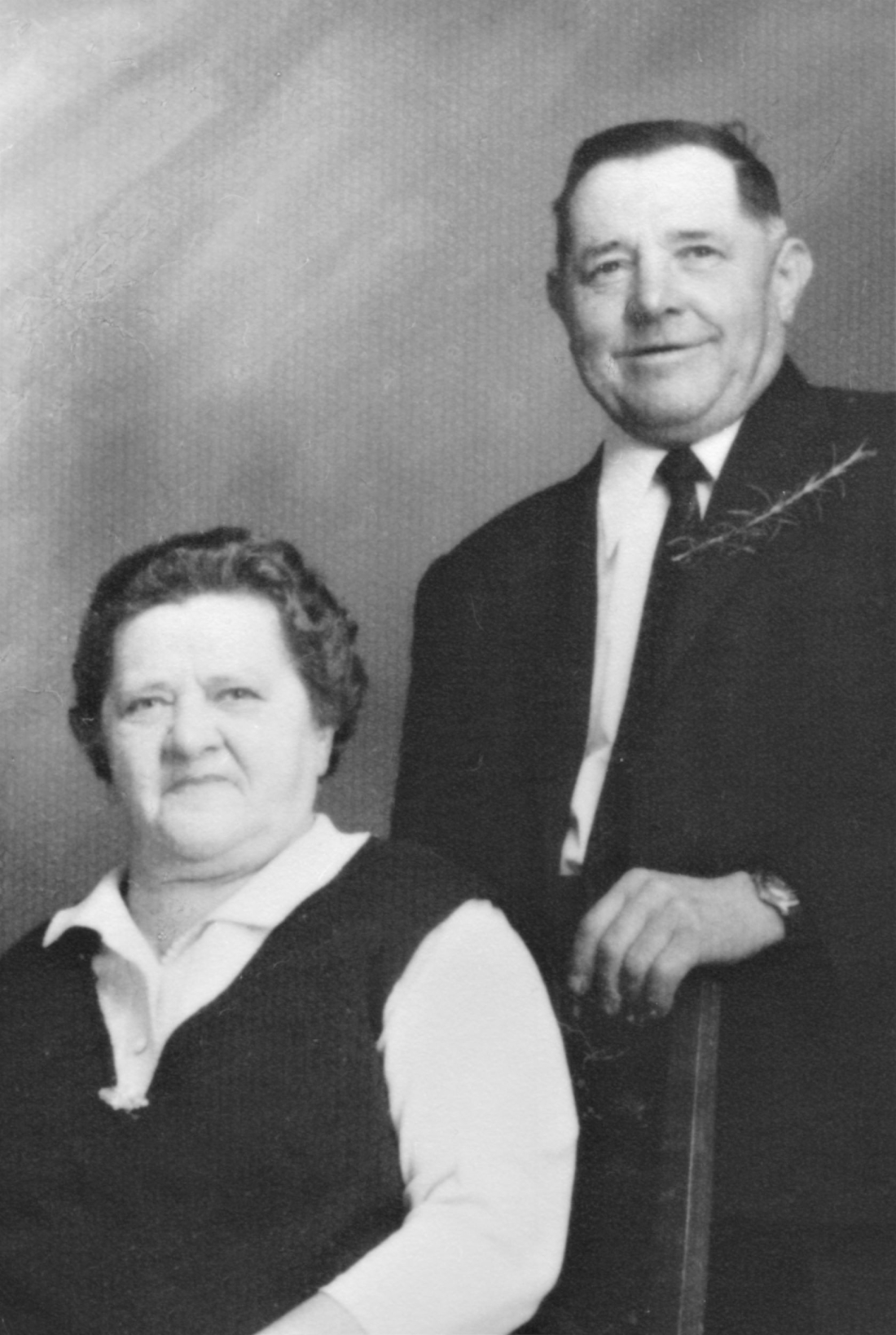 Julianna (geb. Merth, *1912/+1984) und Ludwig (Lajos) Horvath (*1911/+1989) - Graf Erdödystraße 60