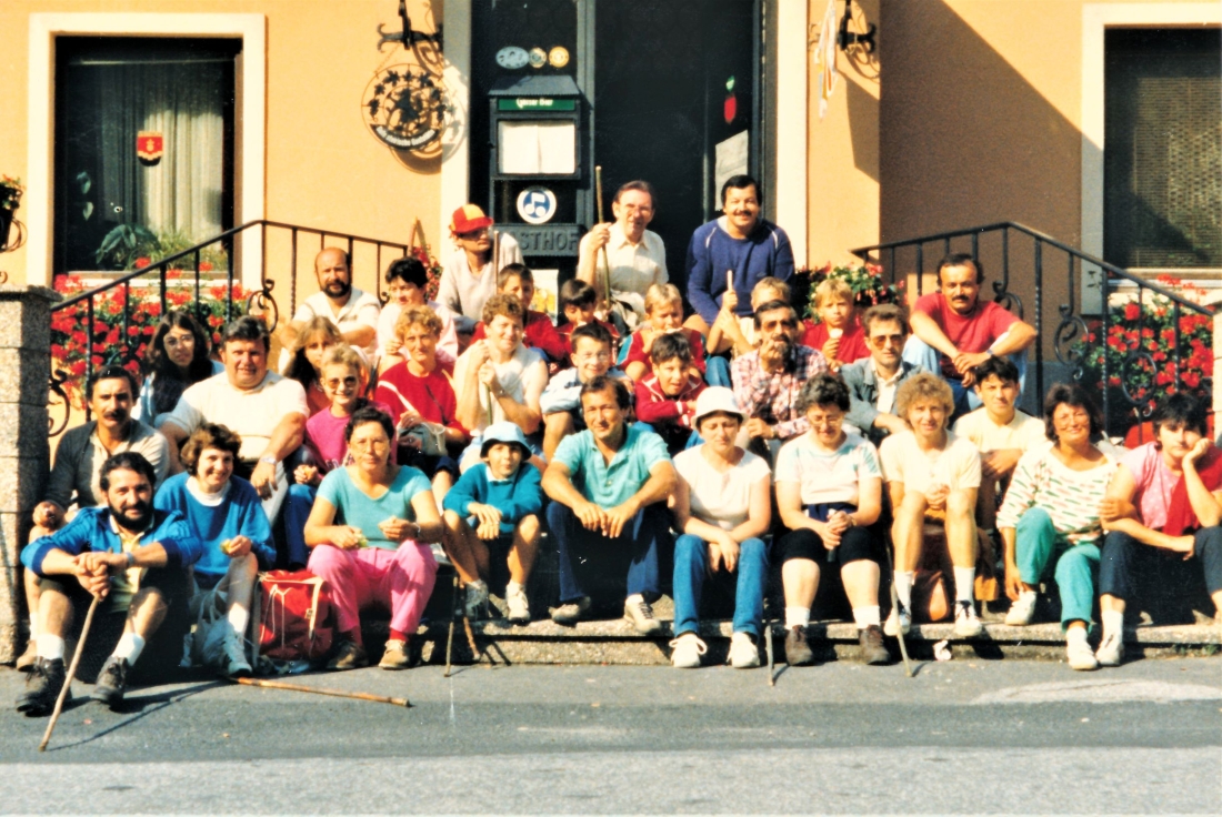 Röm. kath. Pfarre: Fußwallfahrt nach Mariazell - 1986