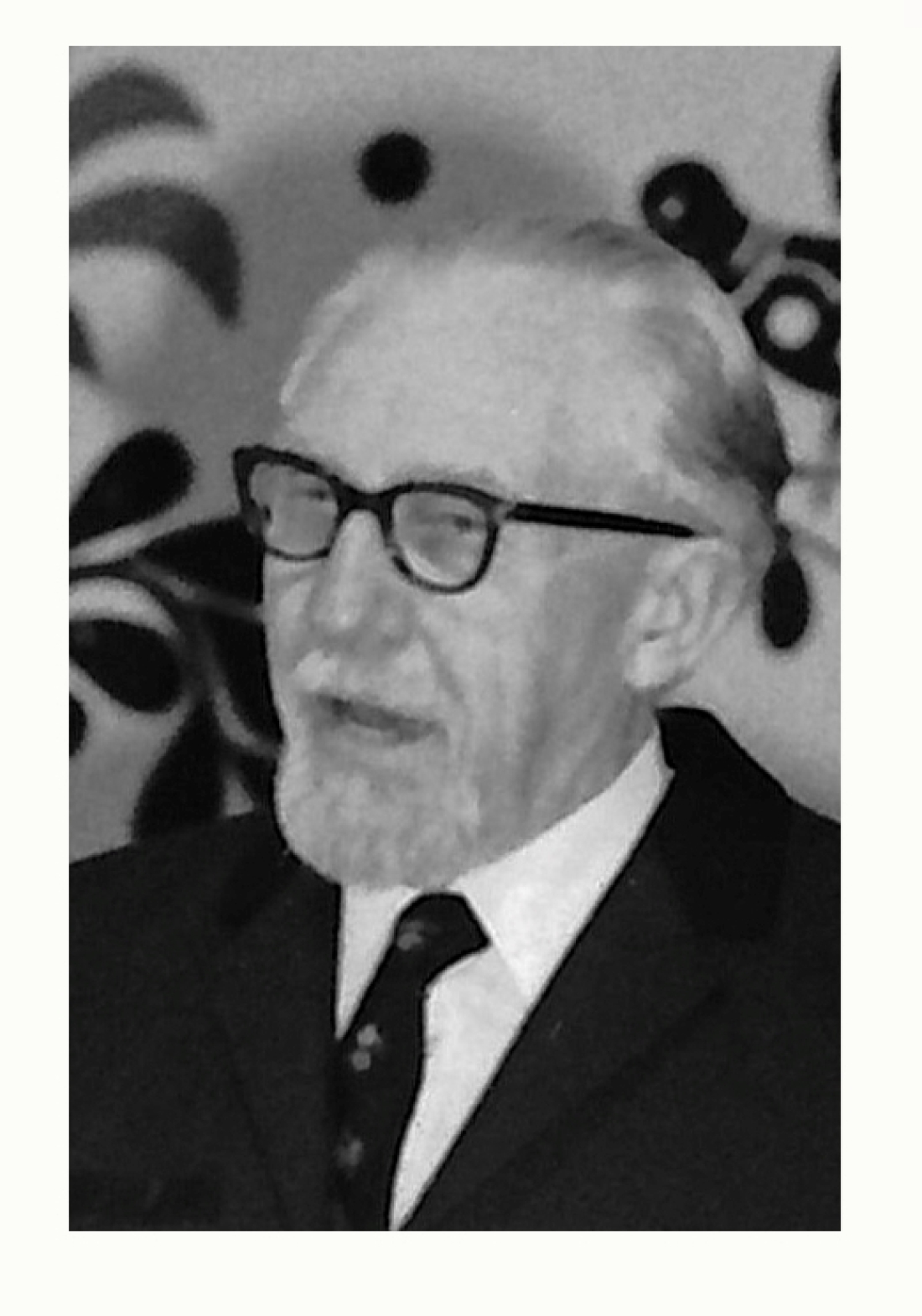 Volksschuldirektor und Heimatforscher Ludwig Josef Toth (*1911/+1985) - Portrait