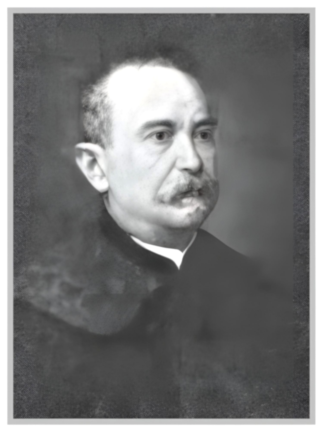 Reformierte Pfarrgemeinde: Pfarrer und Senior Sandor / Alexander Gueth - *1830/+1896 (Portrait)