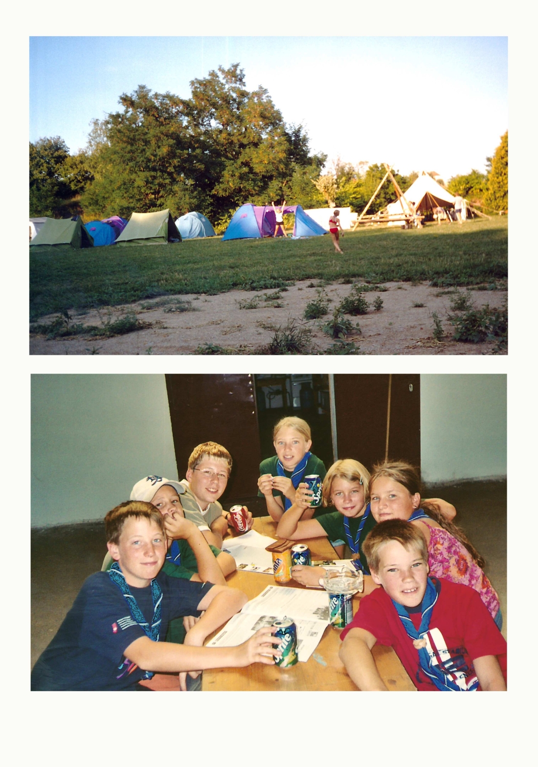 Pfadfinder: Landeslager „pannonia 2003“ in Rechnitz - Schöck/Medlitsch/Imre/Rosner/Puhr/Gansterer