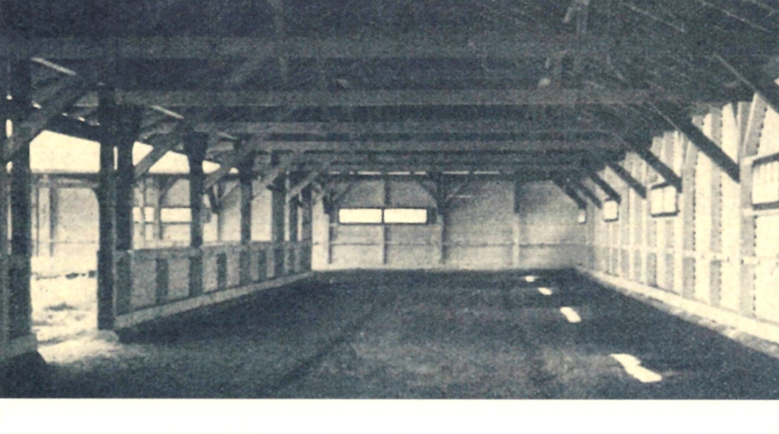 Viehhalle auf dem Viehmarktplatz für Rinder und auch für Pferde