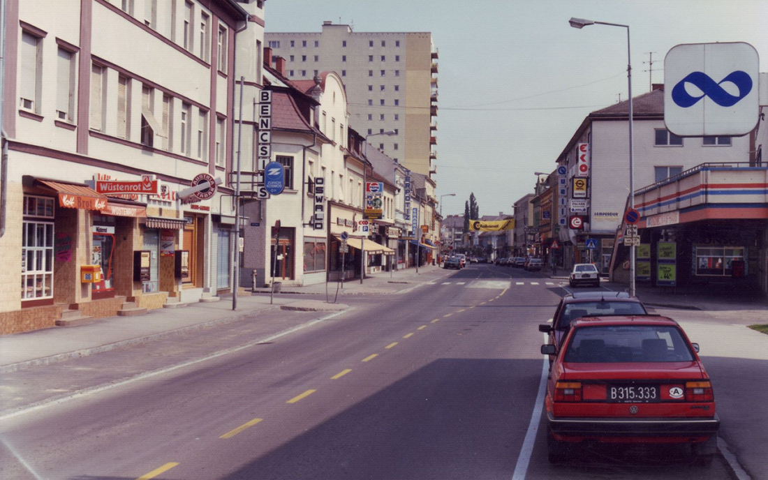 Wienerstraße - Blick gegen SO