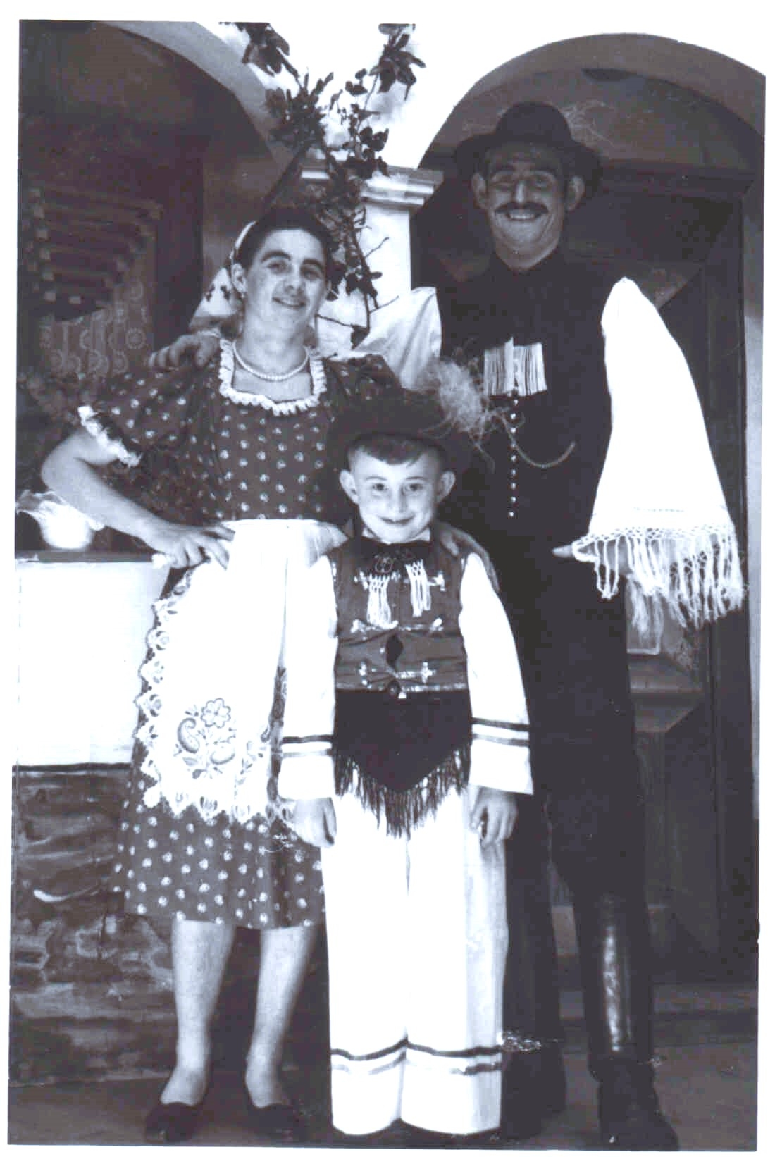 Gisela Adorjan als Schauspielerin (Reformierter Leseverein) - Original "Gisela Adorjan in theater performance ~1957"