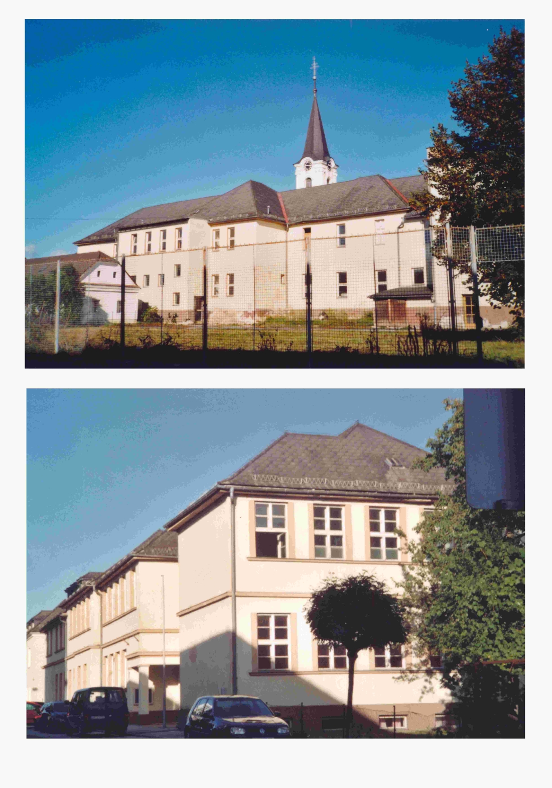 Gebäude der ehemaligen Hauptschule/Bundesbildungsanstalt für Kindergartenpädagogik/Allgemeinen Sonderschule/Polytechnische Schule (Evang. Kirchengasse 5 und 7)