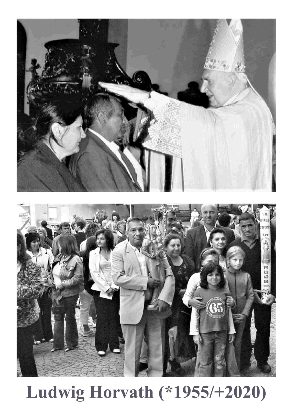 Roma Aktivist Ludwig Horvath (*1955/+2020)