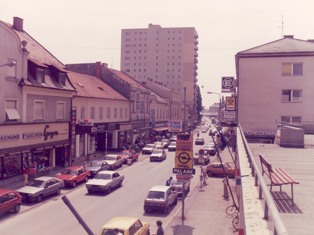 Wienerstraße - Blick gegen SO
