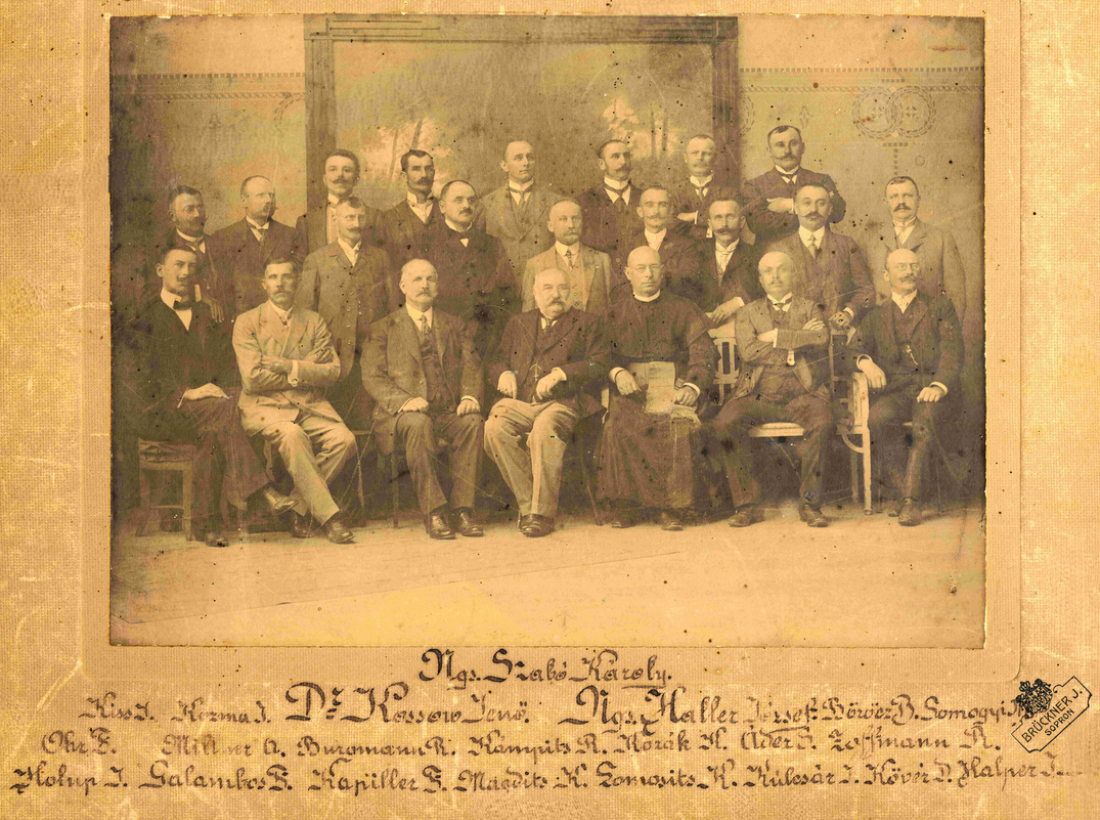 Bela Böröcz (1874/+1948) am Lehrerbildungsinstitut in Sopron