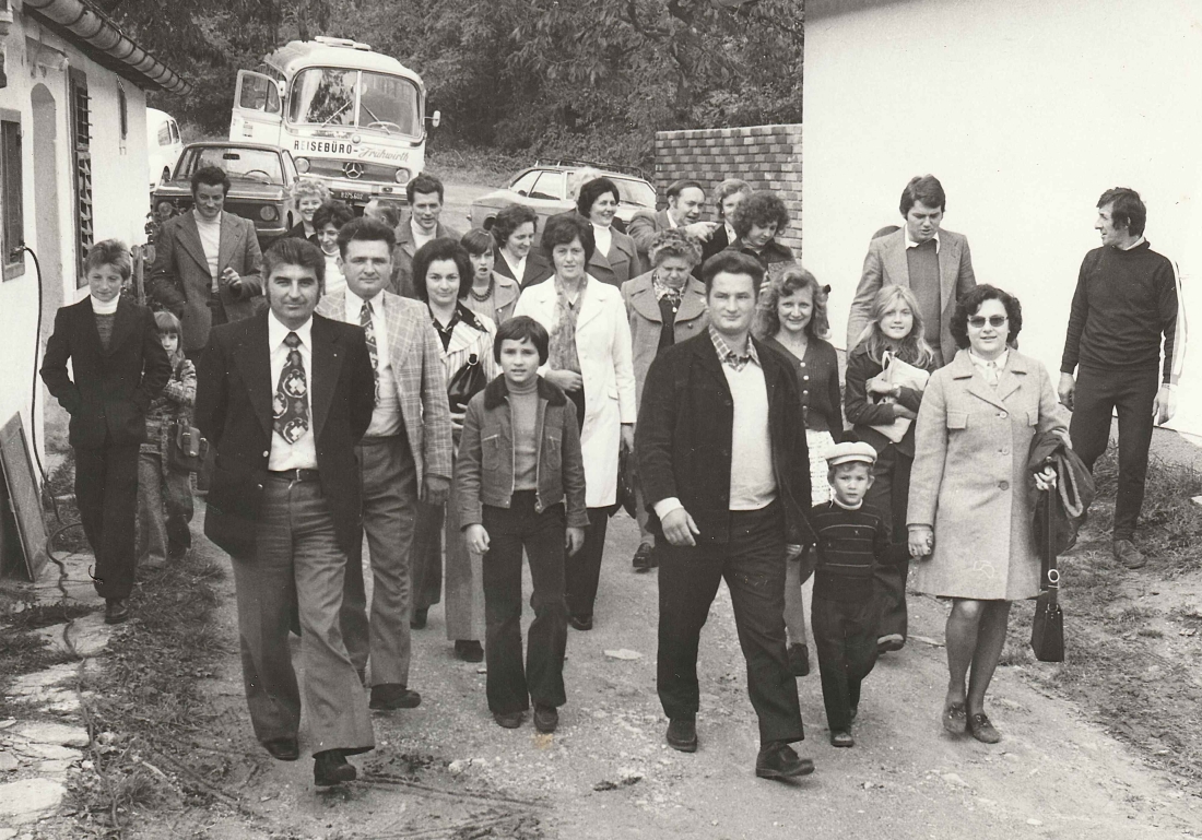 Heurigenbesuch der SPÖ-Ortsgruppe: Maurer/Toth/Kogler/Herlicska/Fürst/Steurer/Kuch