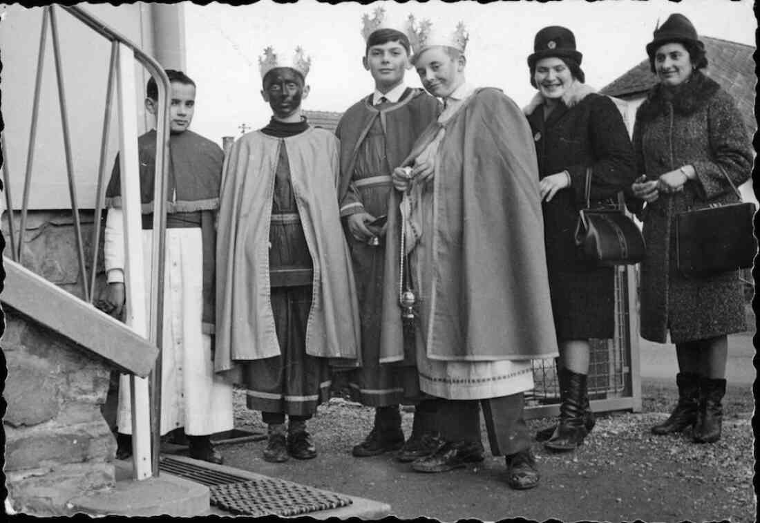 Sternsinger: die "Heiligen Drei Könige" zu Beginn der 1960-er Jahre