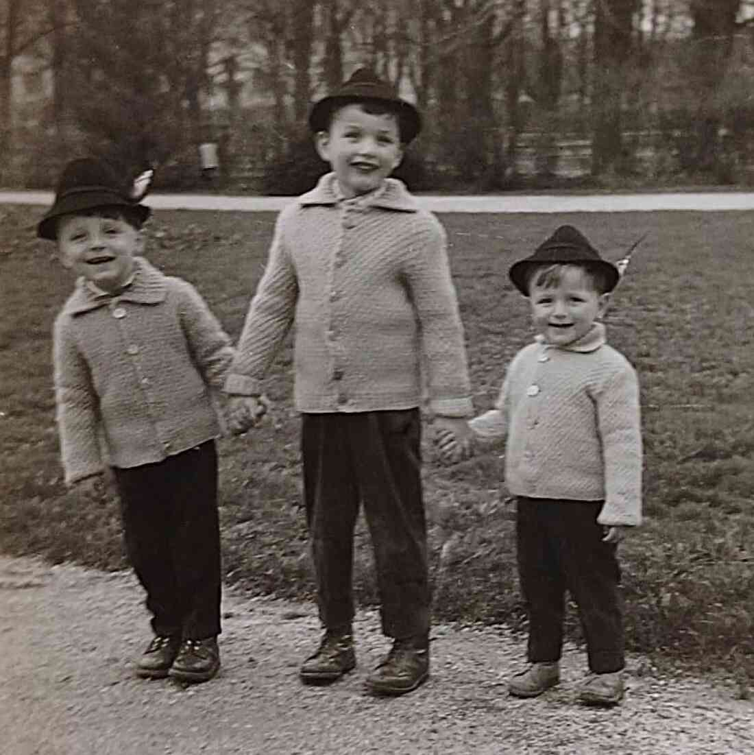 Drei Freunde im Park - Chlupac/Frühmann