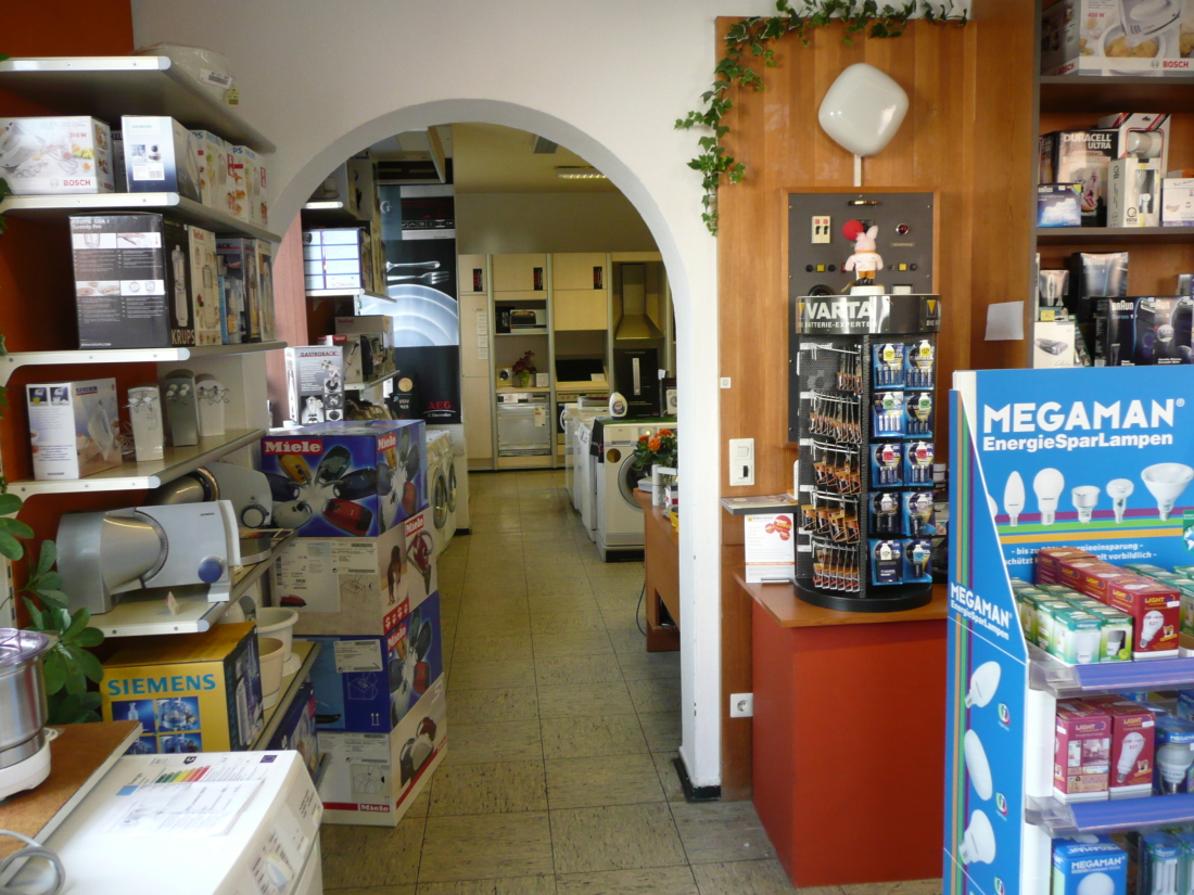 Elektro Kamper (Wienerstraße 28): Innenräume des Geschäftslokals