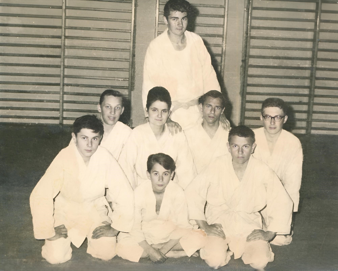 Gruppenbild Judoclub - Tölly/Schmidt/Fischer/Garber/Wagner/Imre/Kapai/Karner