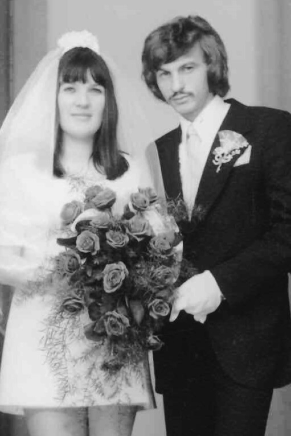 Das Hochzeitspaar Monika Toth und Walter Ifkovits "Bilo"