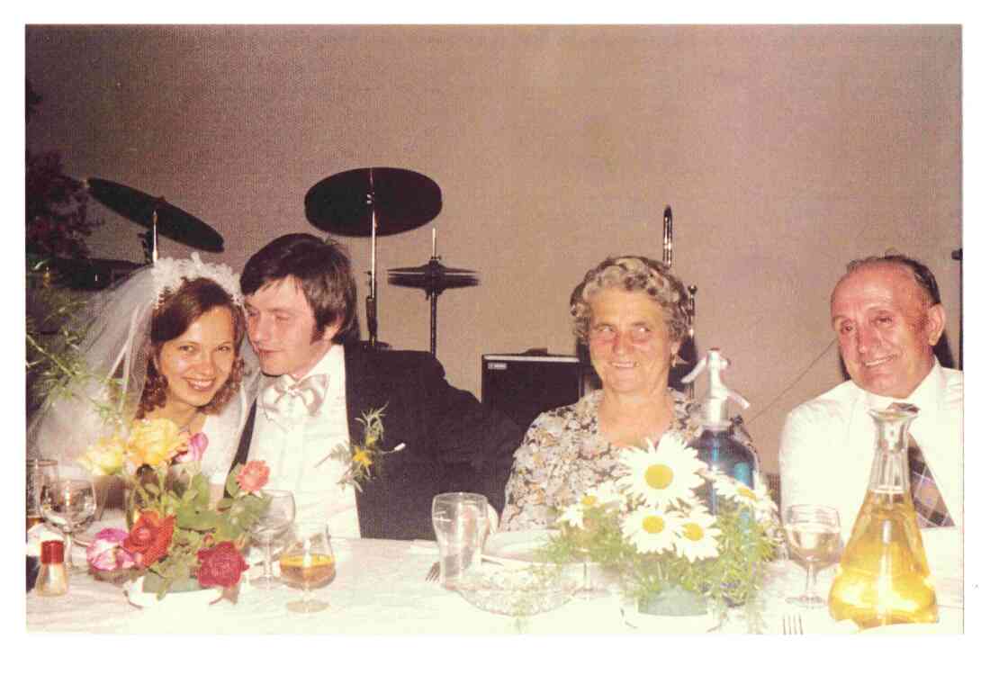 Hochzeit Alexander Pongracz und Brigitte Draxler (Raimundgasse 41)