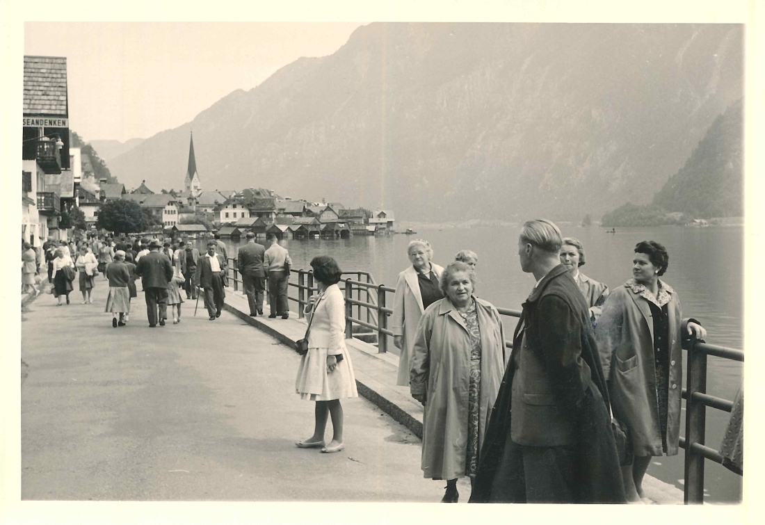 Ausflugsfahr: im Zuge einer Österreichrunfahrt in Hallstatt - Schober/Granich/Brunner/Graf/Volcic/Schranz