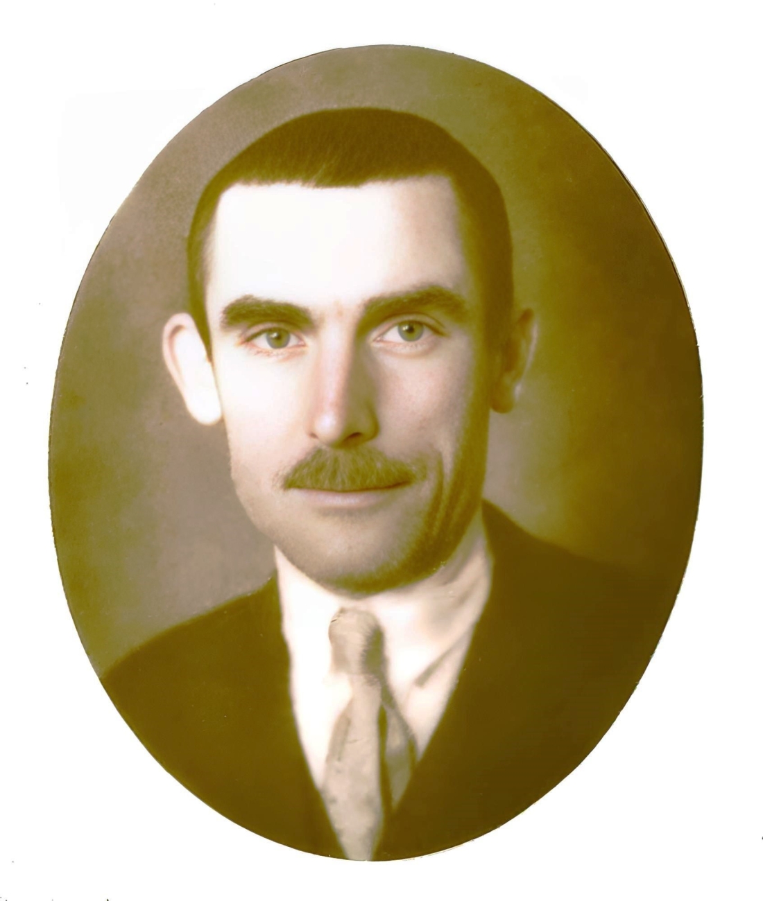 Jozsef / Josef Krautsack (*1900/+1945, gefallen als Volkssturm-Soldat) - OW 14 / Steinamangererstraße 139 (Portrait)