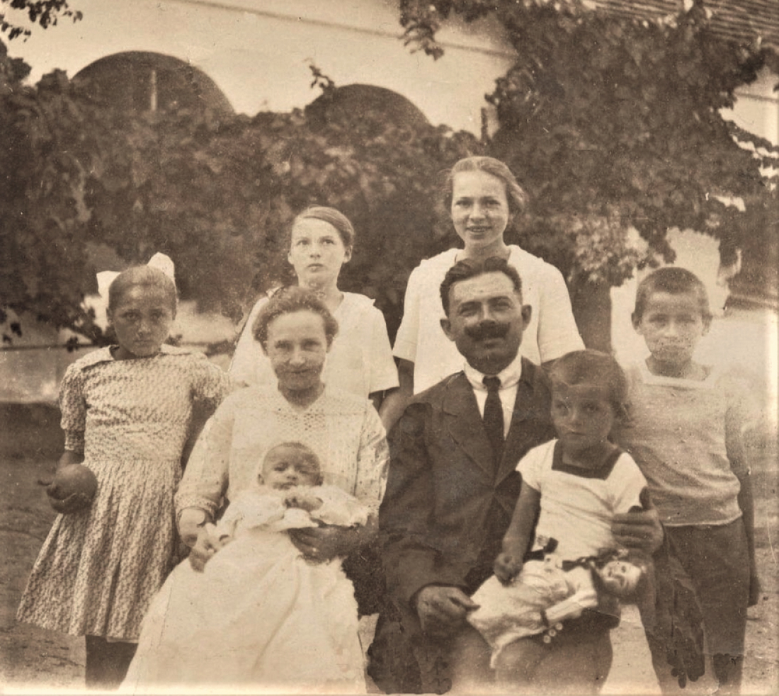 Familie Karl Vörösmarty - Lehrer und Schulleiter an der reformierten Schule