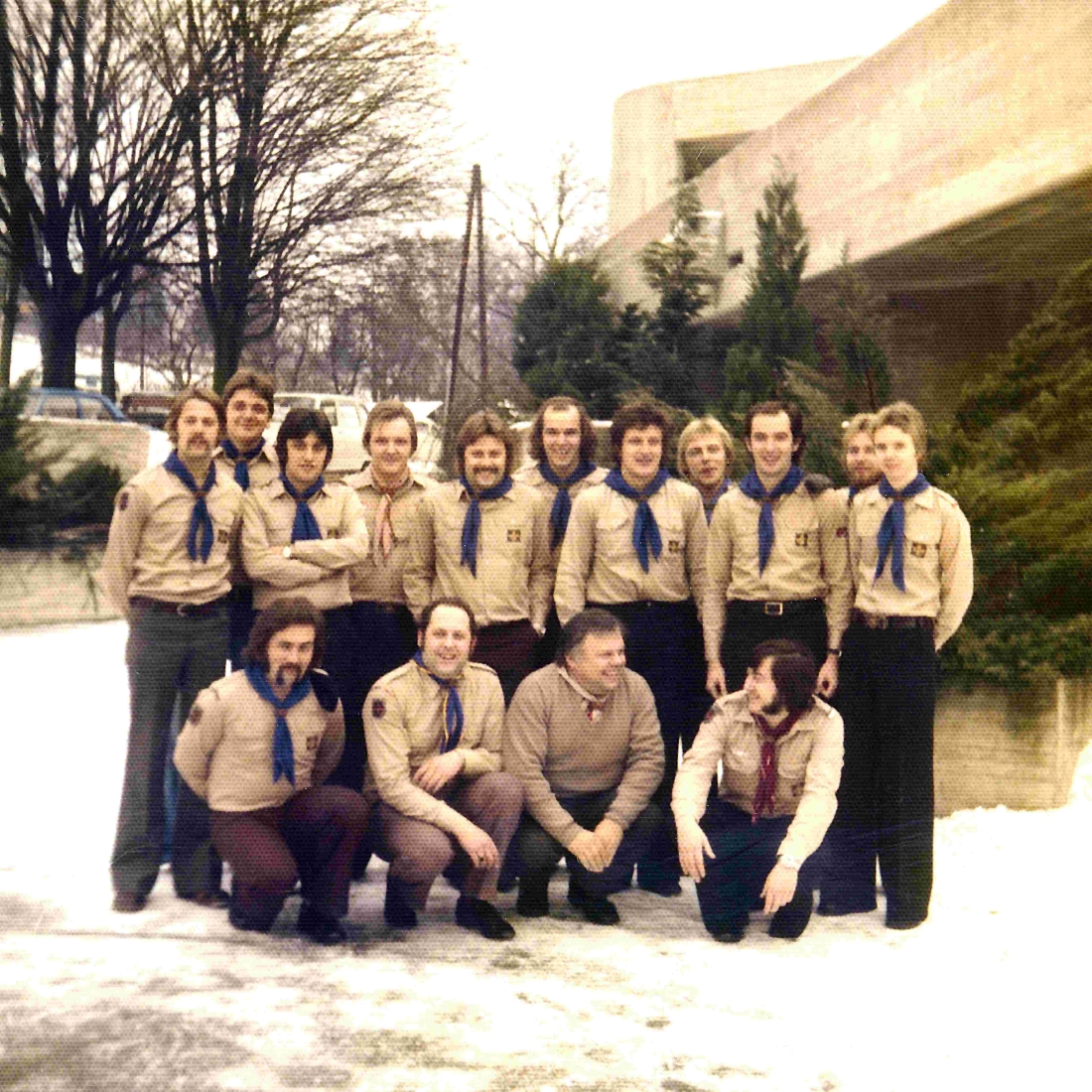 Oberwarter Pfadfinder 1976 - Bradl/Polster/Steflitsch/Szalai/Kurz/Rehling/Sieber/Fleck/Pokomandy/Traxler