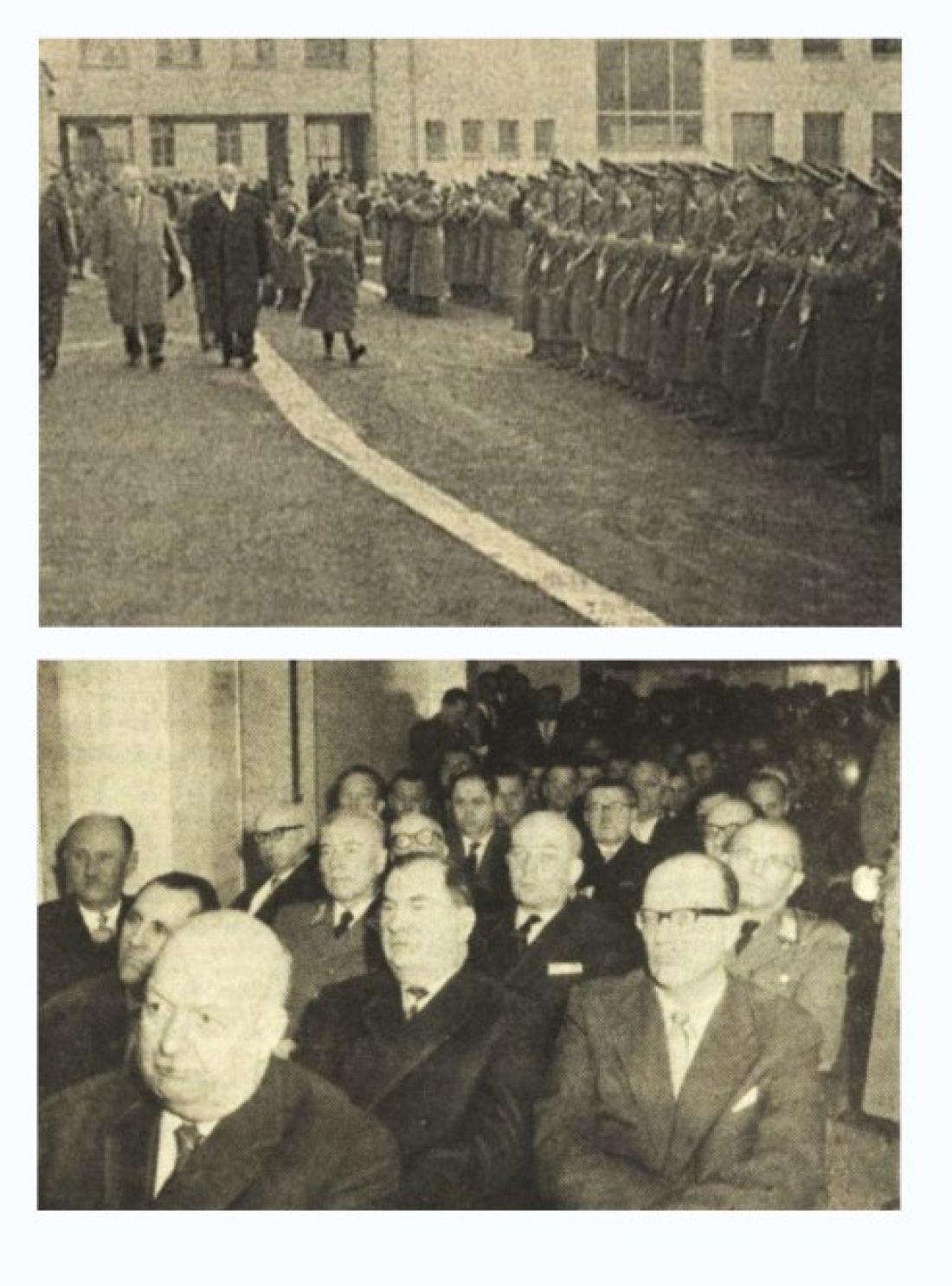 Bundesamtsgebäude: Feierliche Eröffnung des Zentralamtsgebäudes zwischen Bahnhofstraße und Prinz Eugenstraße