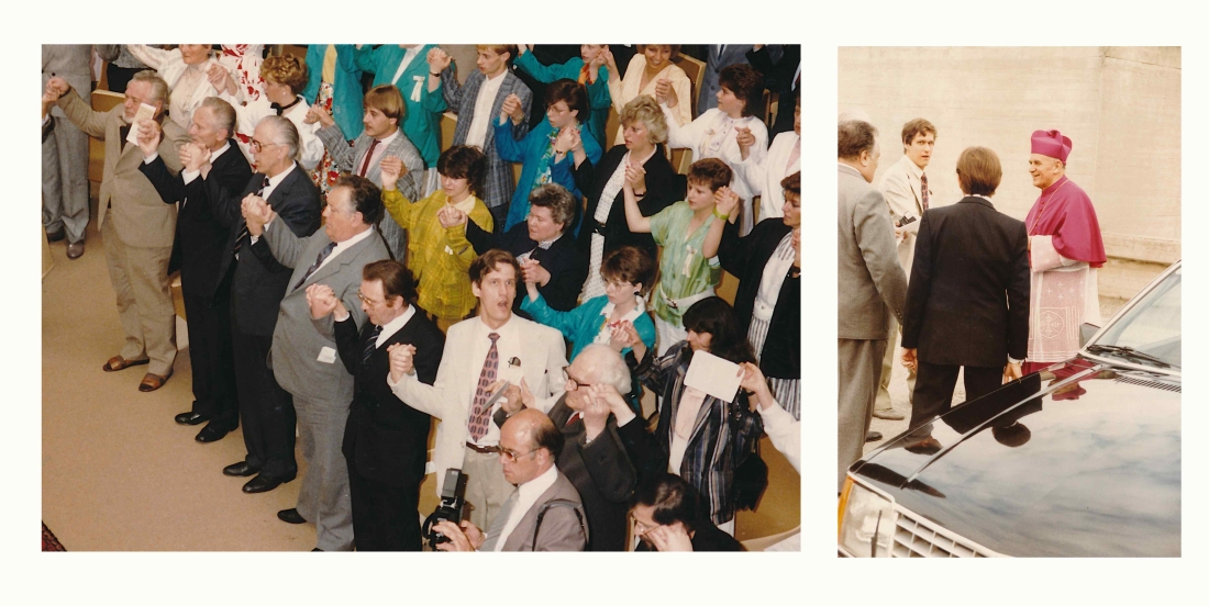 Röm. kath. Pfarre: Firmgottesdienst und Bischöfliche Visitation durch Bischof Dr. Stephan Laszlo - Muth/Orovits/Vitsich/Kranich/Racz/Lonyai/Pagany