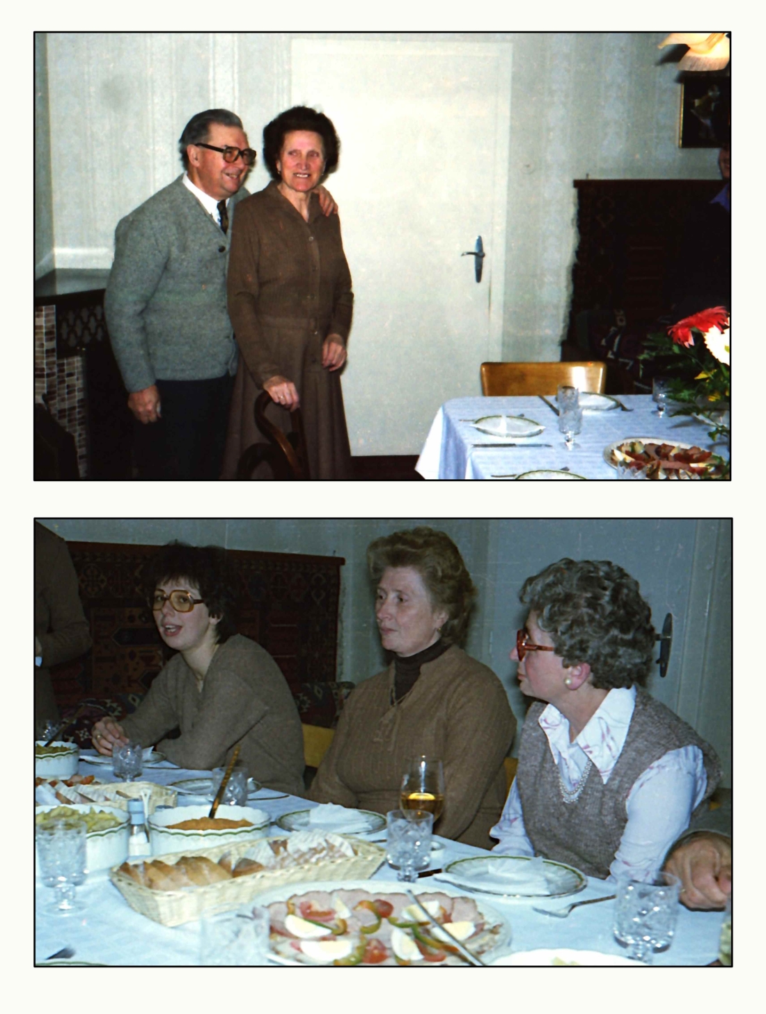 Der 70-er von Juliana Langer (geb. Dörr, *1911/+1984) wird gefeiert - Am Telek 2 (Miertl/Stampf)