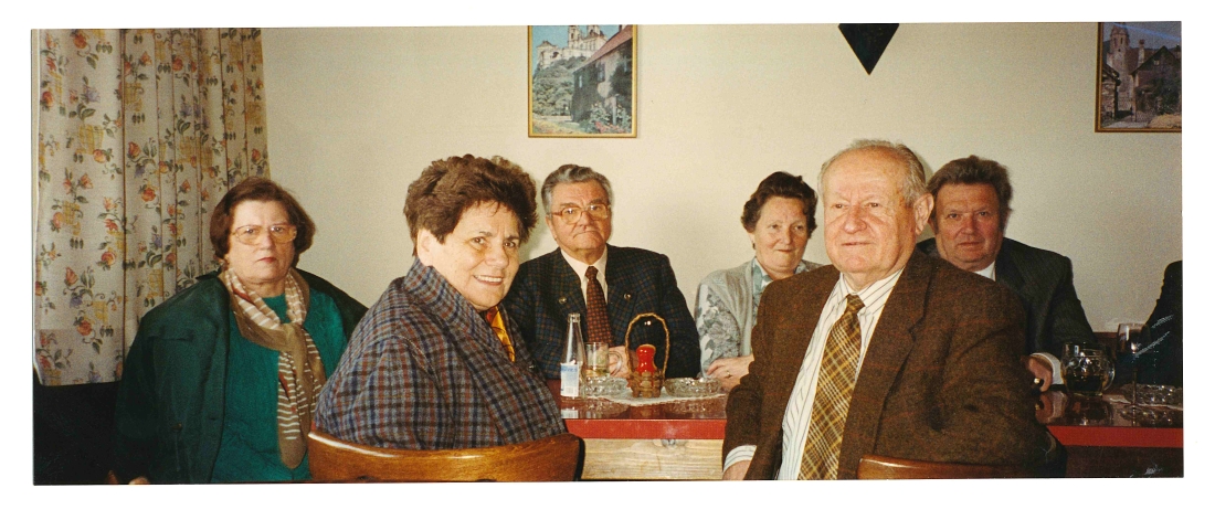 Freundesgruppe auf Sonntagsausflug in Gleichenberg - Blach/Berzsenyi/Langer