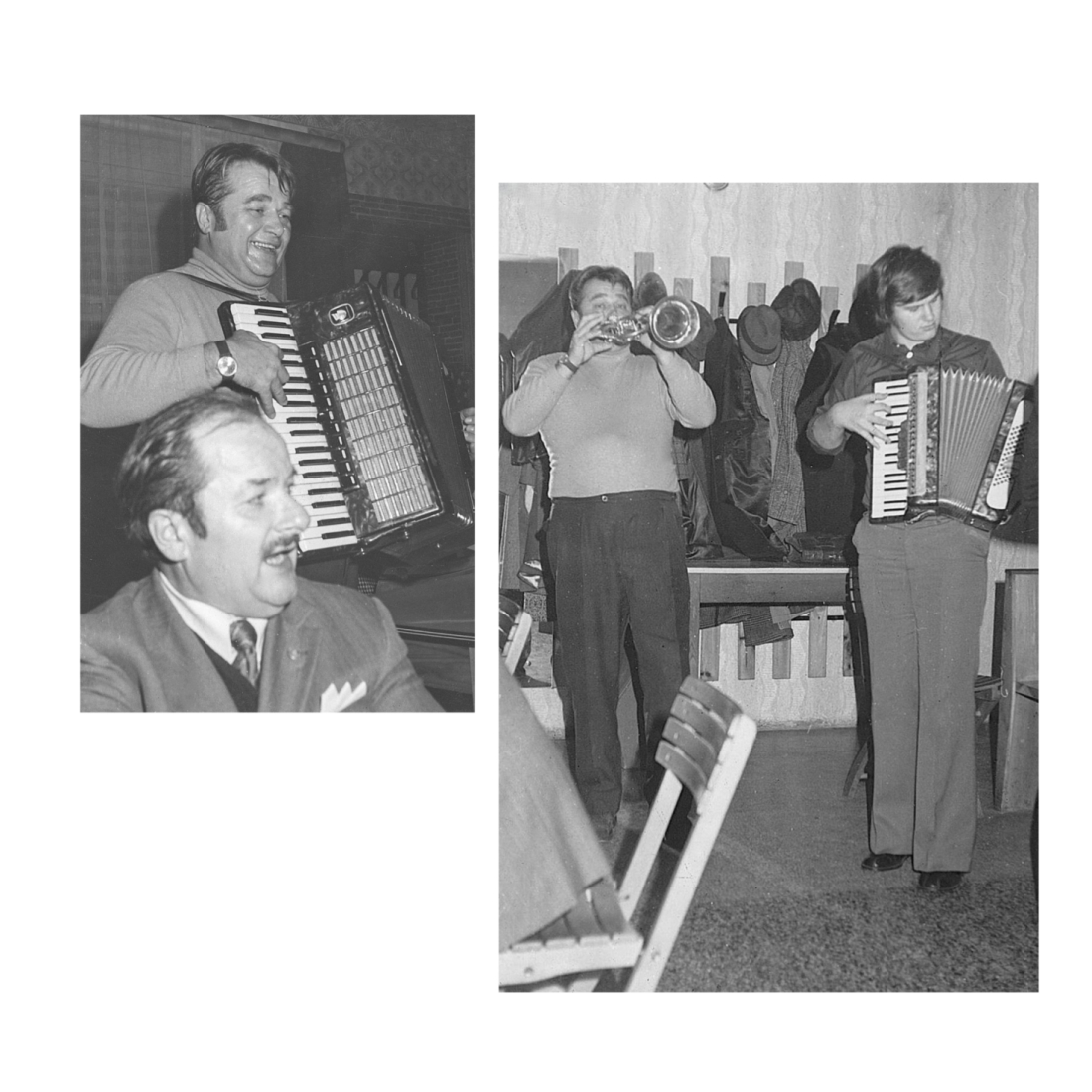 Musikalischer Einsatz der Fam. Grünauer bei der IPA-Generalversammlung im Gasthaus Röhrling am 28.11.1975
