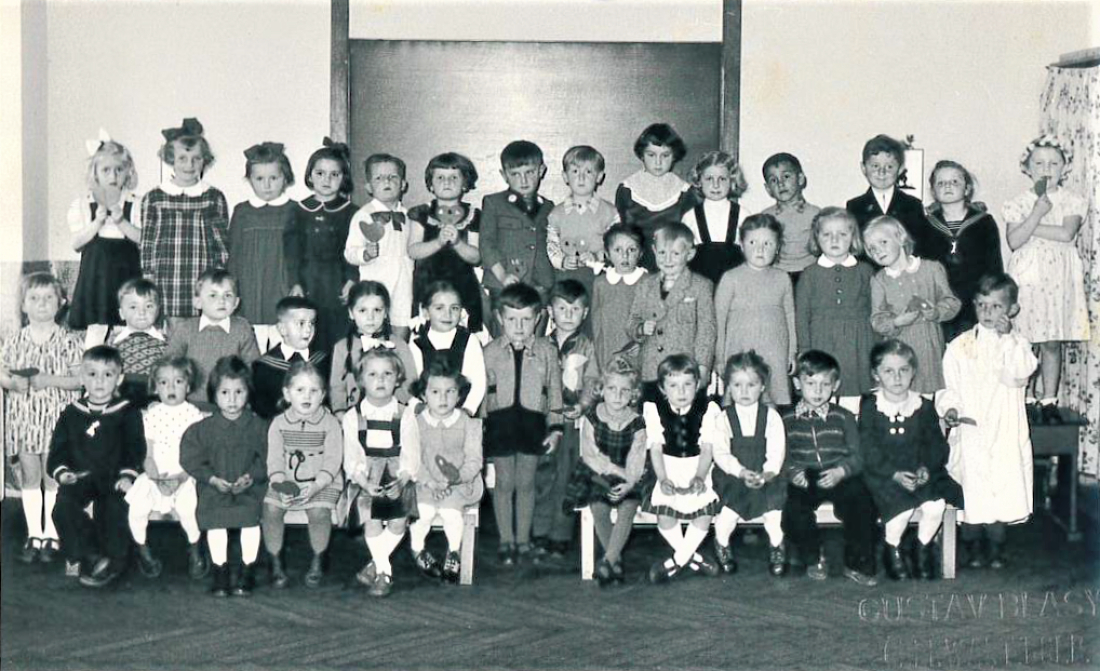 Städtischer Kindergarten: Gruppe des Jahrgangs 1951