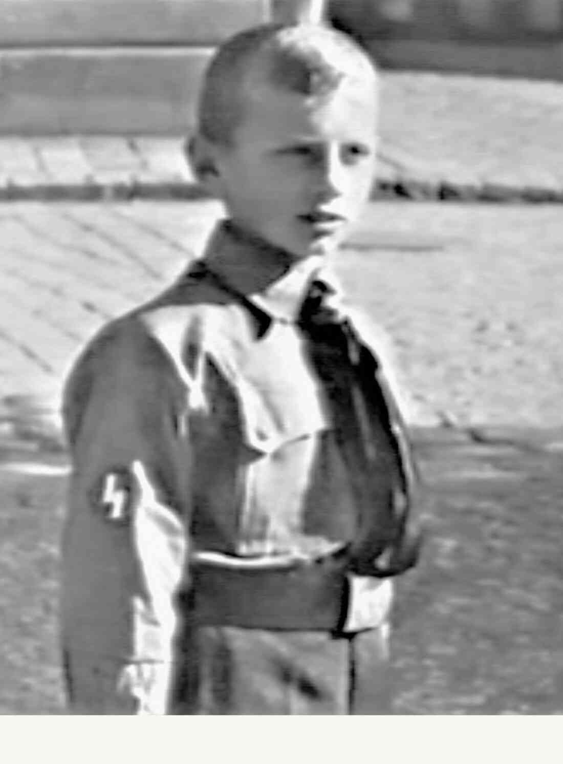Ernst Kappel (*1931) als Hitlerjunge