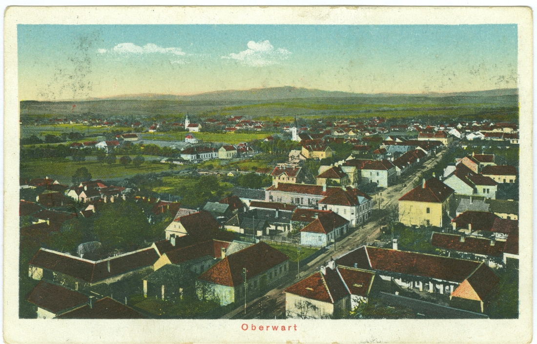 Blick von der kath. Kirche Richtung Westen