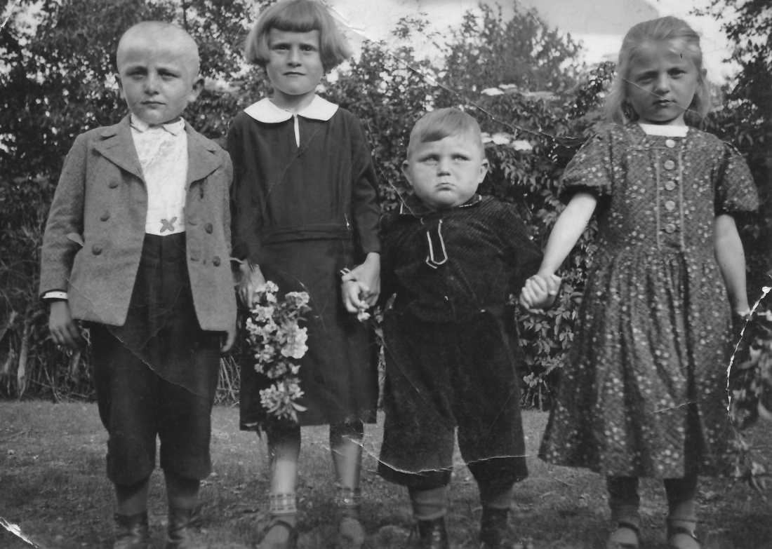 Geschwister, Cousine und Cousin Fülöp