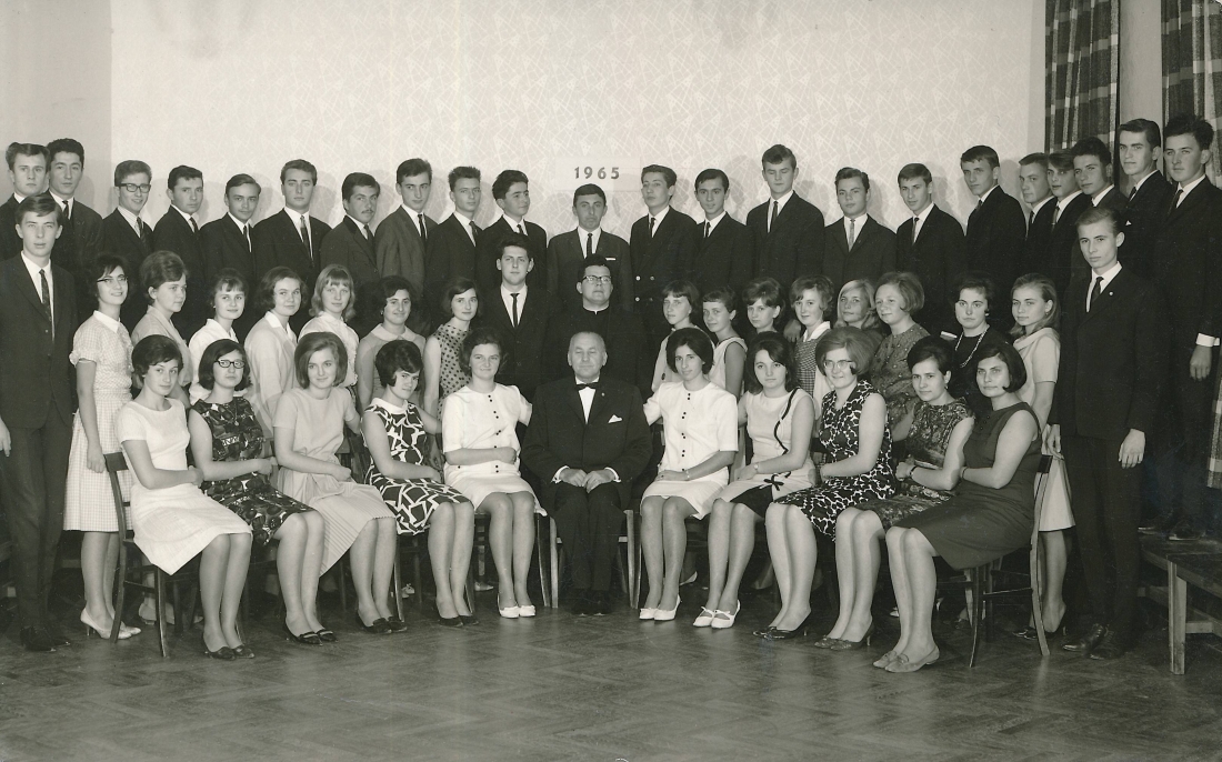 Tanzkurs der Katholischen Jugend KJ 1965