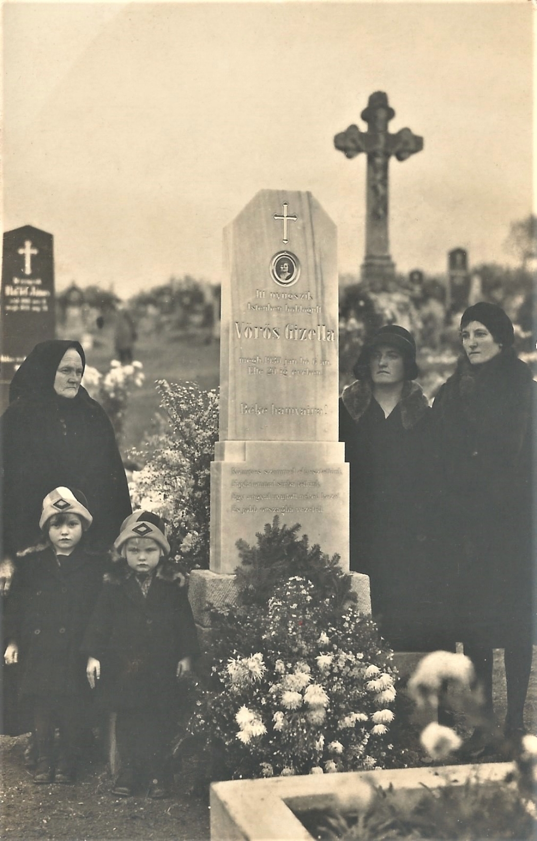 Grab der Gisella Vörös (*1909/+1930)