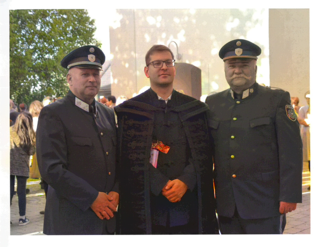 Reformierte Pfarrgemeinde: Amtseinführung von Pfarrer Richard Kadas am 12. Oktober 2019 mit der Abordnung der Polizei (vorm. Gendarmerie) - Renner/Hegedüs