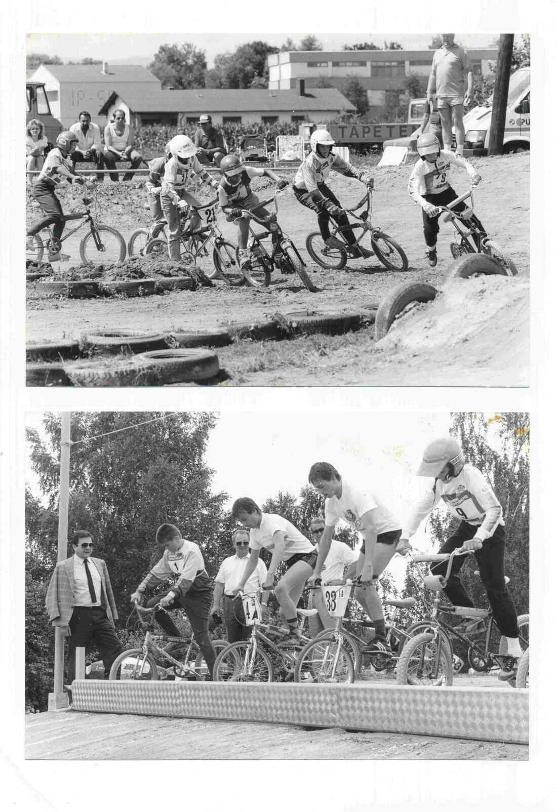 Eröffnung der BMX-Bahn (heutige Adresse Linkes Pinkaufer 47+48)