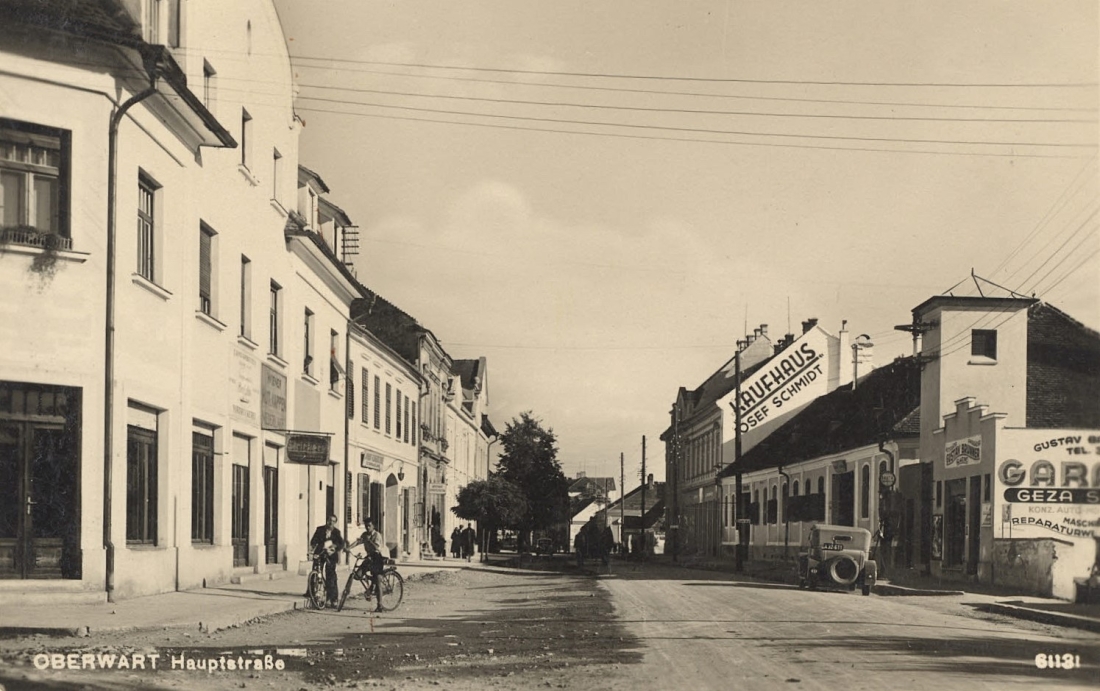 Ansichtskarte: Hauptstraße / Wienerstraße gegen SO