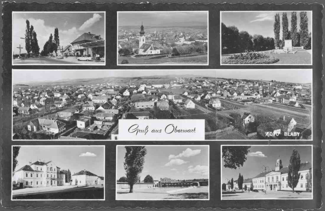 Ansichtskarte: Gruß aus Oberwart