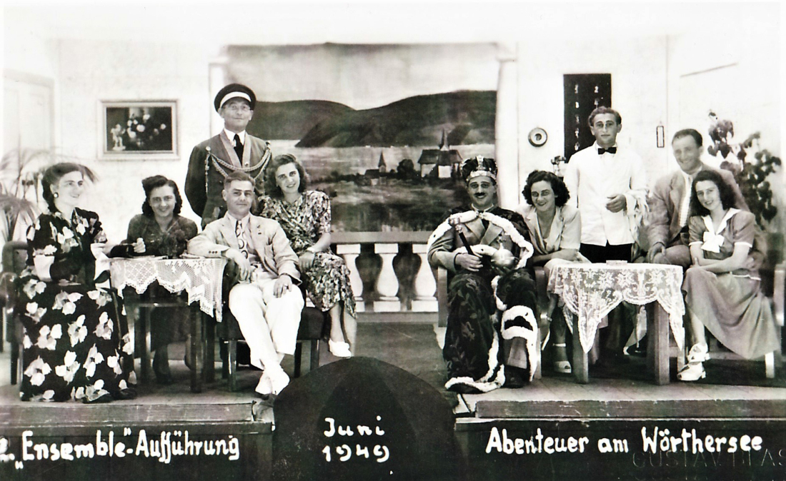 Theateraufführung der Kultursektion des SC Oberwart:  "Abenteuer am Wörthersee" / 2. Ensembleaufführung im Genossenschaftssaal