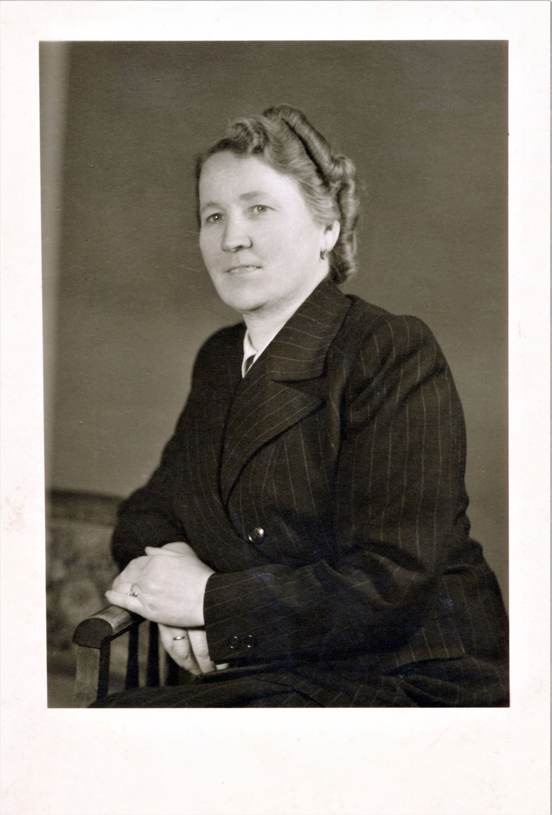 Anna Blach (geb. Brandstätter, *1897 / +1986) - Portrait