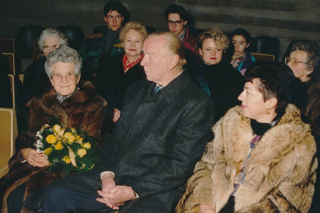 Goldene Hochzeit von Gisela Volcic (geb. Granich, *1914/+2004) und Branco Volcic (*1911/+1999)